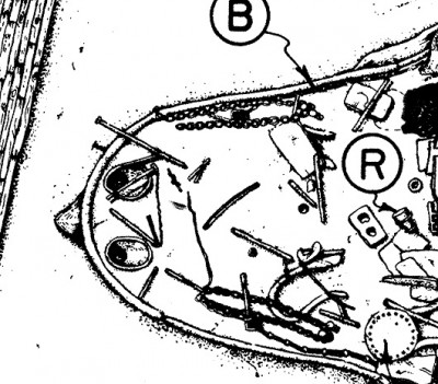 No details of degaussing cables shown on bow.