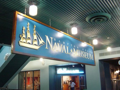 Here we are on the second floor at the entrance to the Museum.