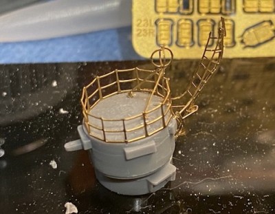 The top portion of the rangefinder
