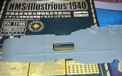 And here is the flight deck and catapult of Flyhawk's HMS Illustrious...<br /><br />Thoughts?