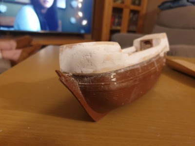 Looking a bit blockish right now, but defo no longer a flush deck