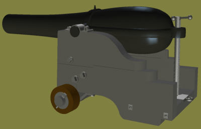 50 pounder rifle WIP