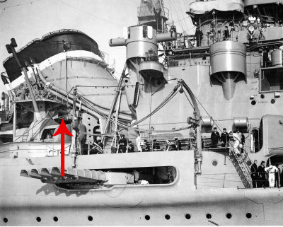 Takao - front intake aperture, bridge crop1939.jpg