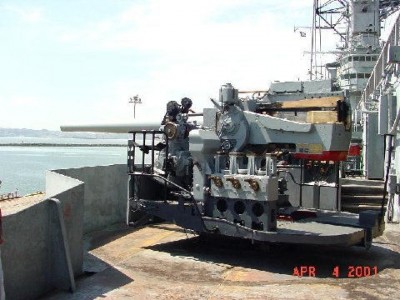 5 inch gun on CV-12 Museum