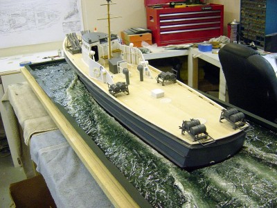 DSC03928.JPG (193.51 KiB) Viewed 7207 times More to be added to the water such as spray, froth, etc. I'll do that later once the boat is completed. It is getting there!