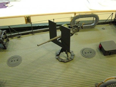 DSC03962.JPG (161.19 KiB) Viewed 7090 times I'll start off with the 20MM gun mount. This is a combination of two small kits, one from JR Haynes, the other from Dean's Marine. By combining the two, I got the correct configuration for the boat.