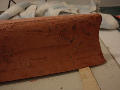 bondo putty appled very thick