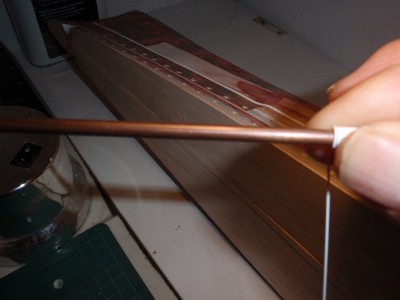 after it is rolled on ,i heat it a bit