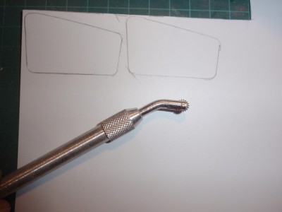 this is a ponce wheel they come in many differant spacings for making rivets