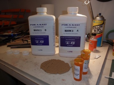 this is the casting resin,the same company makes the moulding stuff .they are both mixed 1 to 1 ,can behind is mould release