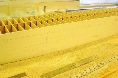 An overall view of the working lines, from stb. side.