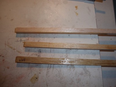 i used contact cement to glue the pieces to get the right width