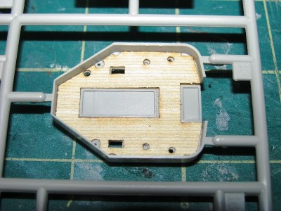 Maple deck in place