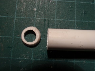 i used thick walled tube for the cowls,i tapered the front and counter sunk the back