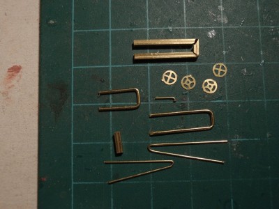 all the parts to solder together