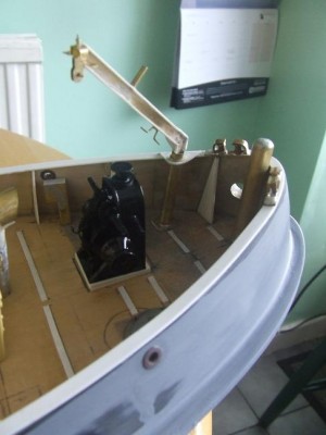 Top Rail around the bow