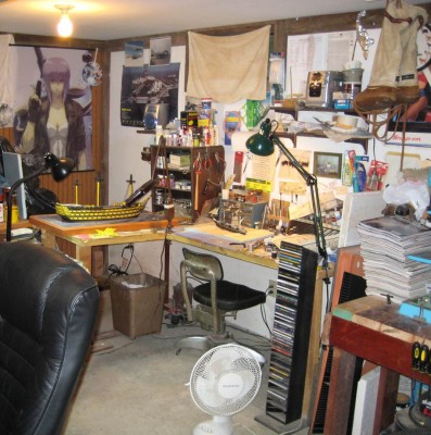 work bench area