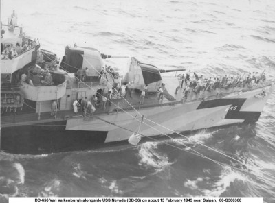 A clearer view of the structure, which appears to have a person standing on it.