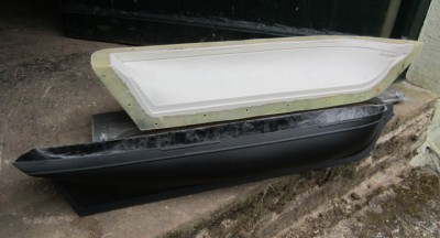 Not the V105 mould and hull, but the same techniques.