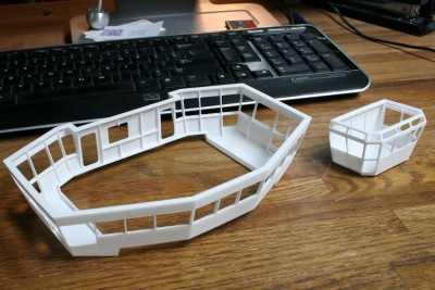 3D printed pilot house