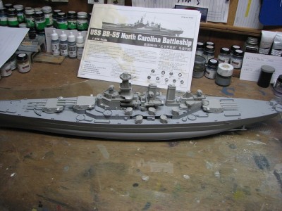 After 5 hours of working on the "Show Boat" or should I say the "Putty Queen" this is how she looks.