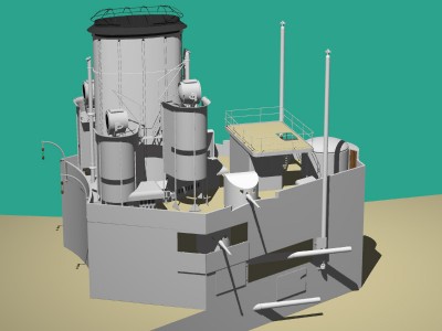 Agincourt Rear Superstructure View 2