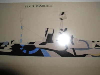 Upper drawing midships