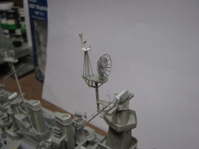 Foremast is complete