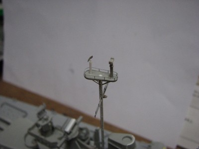Main mast is complete.