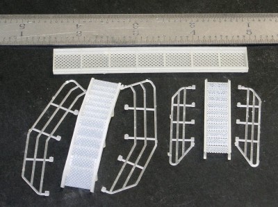 Ladders and railings
