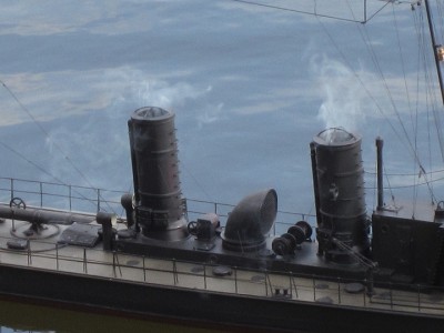 Vac formed funnels and ventilator.