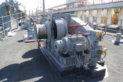 Anchor winch.