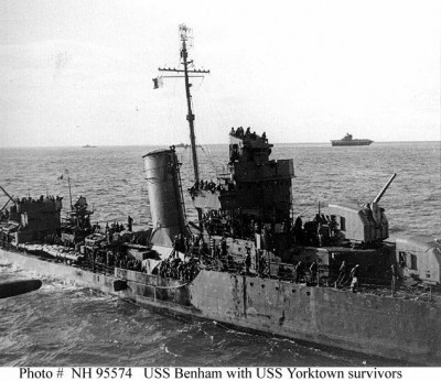 DD-397 Benham 1942.06.04 Yorktown survivors.jpg