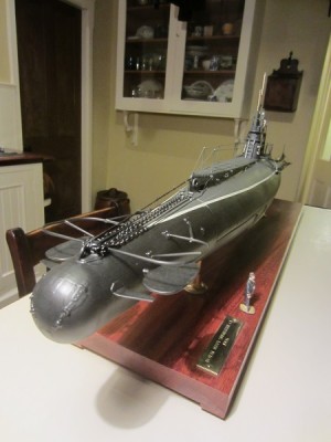 The external detail is just about complete. The next stage will be to return to the WTC (dive unit).